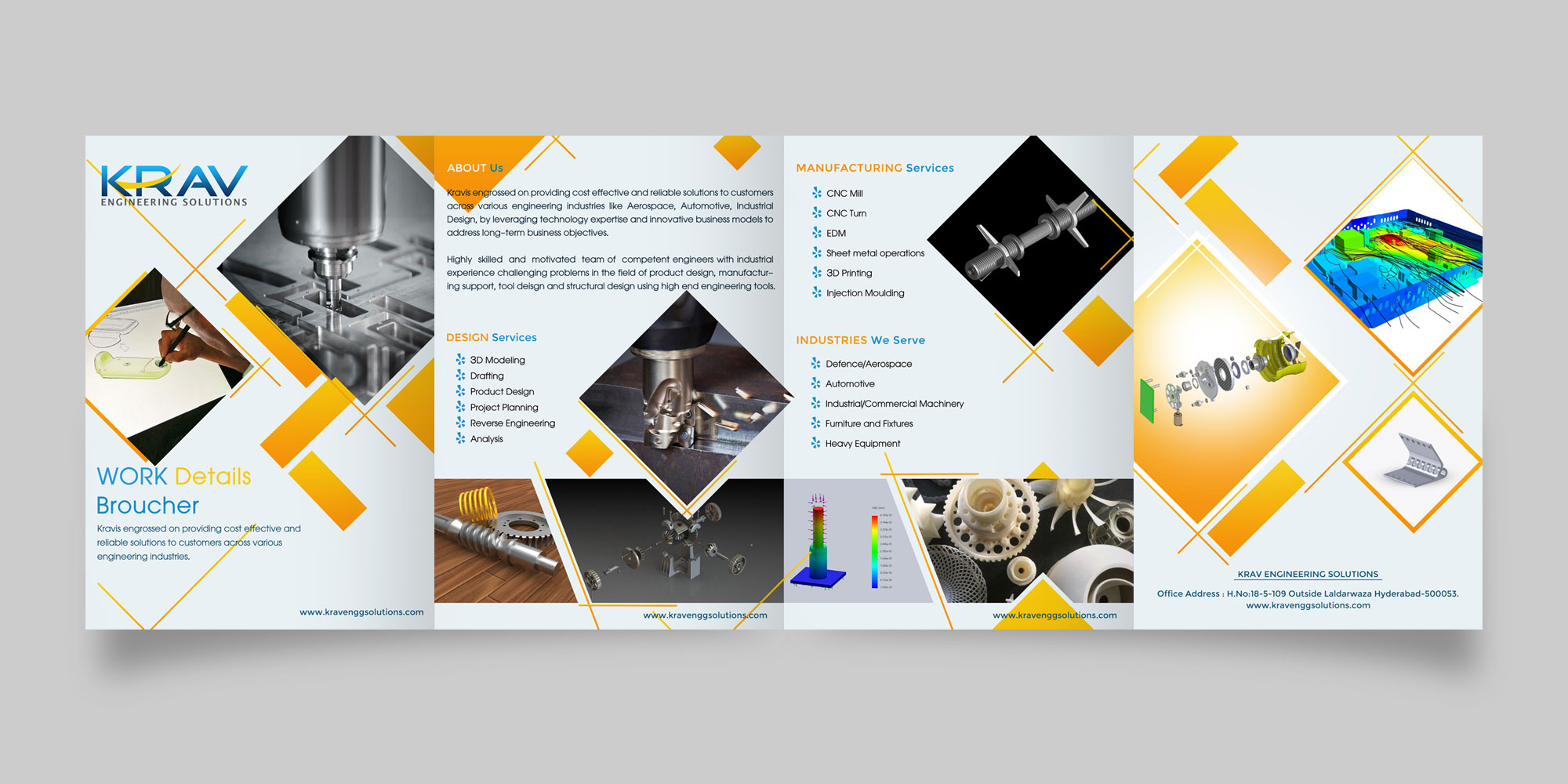 <p>Engineering Products Brochure Design</p>
