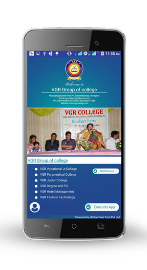 Android app design for Pharma College